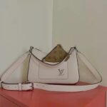Louis Vuitton LV Women Marelle Handbag Quartz White Epi Grained Cowhide Canvas - Image 6