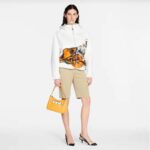 Louis Vuitton LV Women Marelle Handbag Yellow Epi Grained Cowhide Leather Canvas – Bild 12