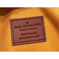 Louis Vuitton LV Unisex NBA Handle Soft Trunk No. 7 Saffron Cowhide Calf (10)