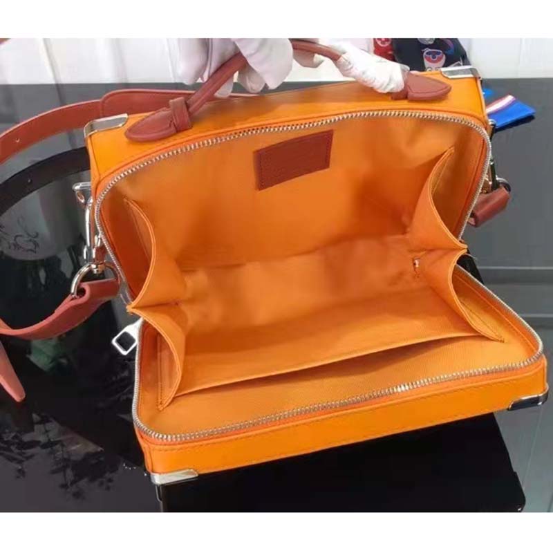 Louis Vuitton Handle Soft Trunk Saffron Yellow