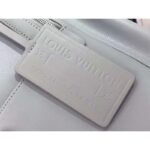 Louis Vuitton LV Unisex New Backpack Gray Aerogram Cowhide Leather Textile Lining - Image 10