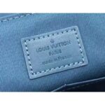 Louis Vuitton LV Unisex New Messenger Blue Aerogram Cowhide Leather Textile Lining - Bild 8