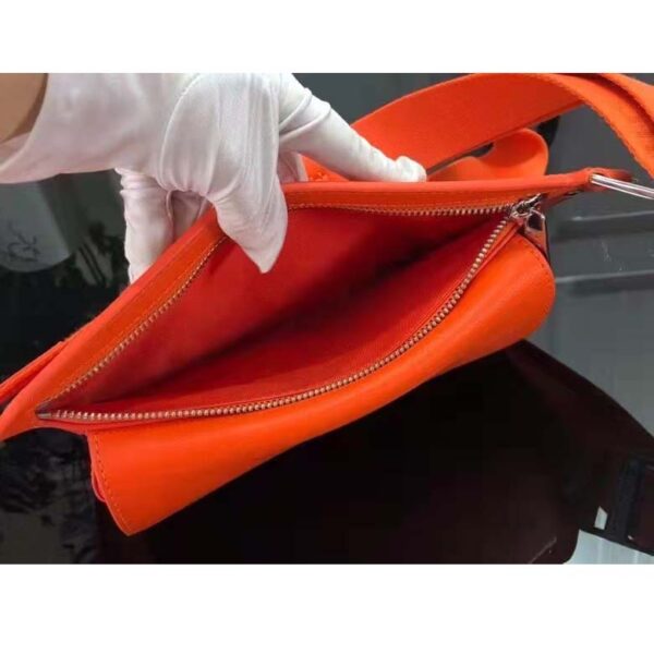 Louis Vuitton LV Unisex New Sling Aerogram Slingbag Orange Aerogram Cowhide Leather (10)