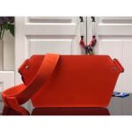 Louis Vuitton LV Unisex New Sling Aerogram Slingbag Orange Aerogram Cowhide Leather – Image 4