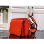 Louis Vuitton LV Unisex New Sling Aerogram Slingbag Orange Aerogram Cowhide Leather – Image 3