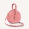 Louis Vuitton LV Unisex Petite Boite Chapeau Pink Matte Alligator Leather