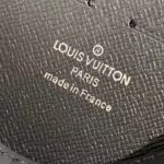 Louis Vuitton LV Unisex Pochette Voyage MM Bag Gray Damier Graphite 3D Coated Canvas - Image 8