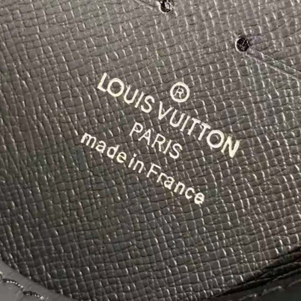 Louis Vuitton LV Unisex Pochette Voyage MM Bag Gray Damier Graphite 3D Coated Canvas (5)