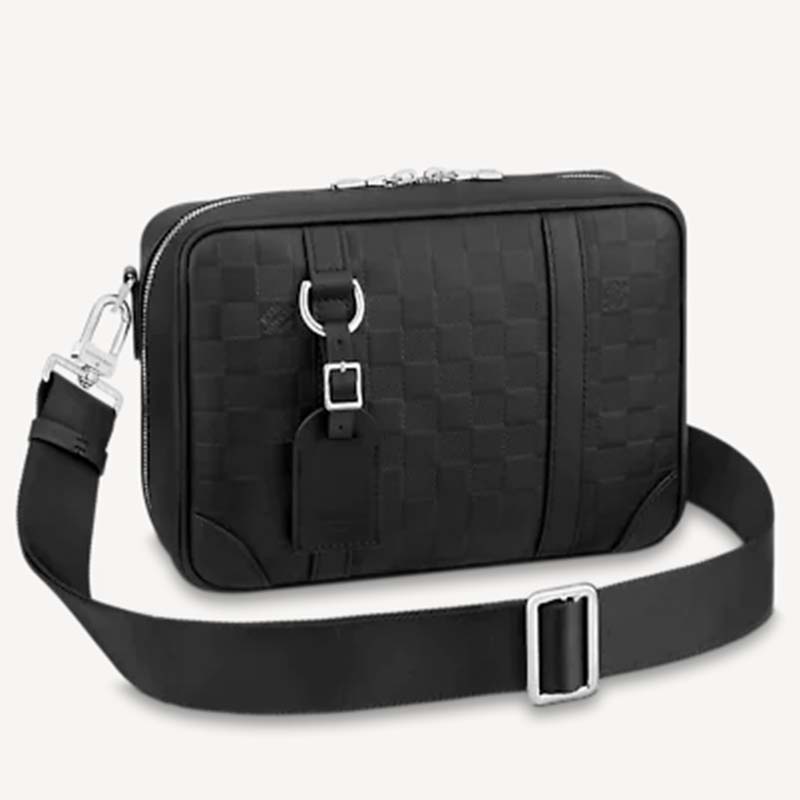 Louis Vuitton Sirius Messenger Bag Damier Infini Leather - ShopStyle
