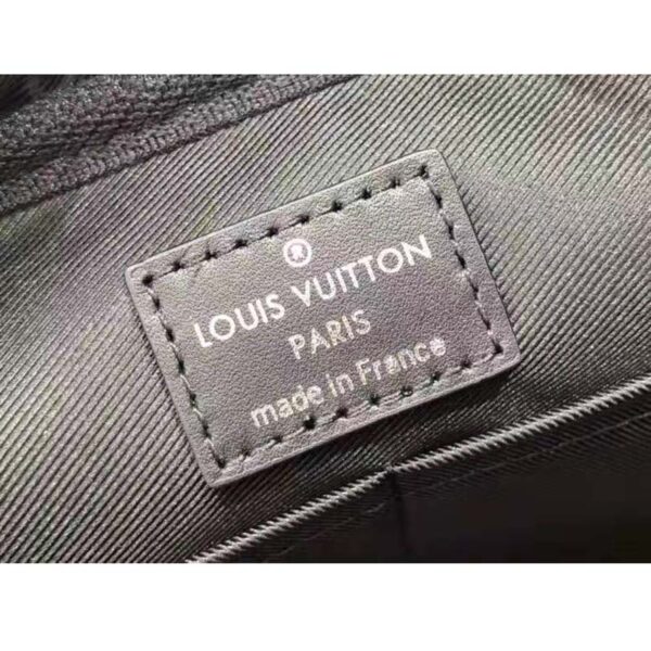 Louis Vuitton LV Unisex Sirius Messenger Bag Damier Infini Onyx Cowhide Leather (3)
