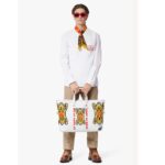 Louis Vuitton LV Unisex Tote Journey White Cowhide Leather Textile Lining - Image 11