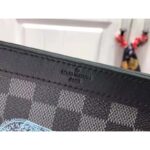 Louis Vuitton LV Unisex Trio Messenger Damier Graphite Coated Canvas Cowhide Leather – Image 7