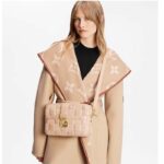 Louis Vuitton LV Women Troca MM Handbag Beige Damier Quilt Lambskin Calfskin – Image 11