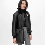 Louis Vuitton LV Unisex Vertical Tote Black Taiga Cowhide Leather Textile Lining - Image 12