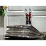 Louis Vuitton LV Women Coussin BB Handbag Silver Monogram Embossed Puffy Lambskin - immagine 5