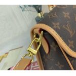Louis Vuitton LV Women Diane Satchel Brown Monogram Coated Canvas Textile Lining - Bild 11