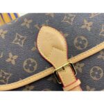 Louis Vuitton LV Women Diane Satchel Brown Monogram Coated Canvas Textile Lining - Bild 10