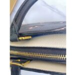 Louis Vuitton LV Women Grand Palais Tote Bag Black Monogram Embossed Grained Cowhide - Image 10