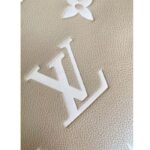 Louis Vuitton LV Women Grand Palais Tote Bag Dove Monogram Embossed Grained Cowhide - Image 10