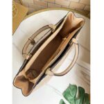 Louis Vuitton LV Women Grand Palais Tote Bag Dove Monogram Embossed Grained Cowhide - Image 6