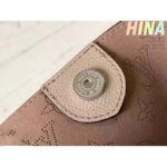 Louis Vuitton LV Women Hina PM Bucket Bag Gray Mahina Perforated Calf - Bild 11