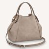 Louis Vuitton LV Women Hina PM Bucket Bag Gray Mahina Perforated Calf