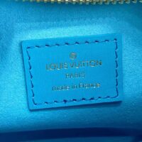 Louis Vuitton LV Women Loop Ecru Blue Since 1854 Jacquard Textile Cowhide Leather (1)