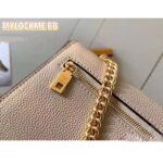 Louis Vuitton LV Women Mylockme Chain Bag Beige Soft Grained Calfskin Turn Lock - Image 10
