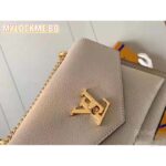 Louis Vuitton LV Women Mylockme Chain Bag Beige Soft Grained Calfskin Turn Lock - Image 8