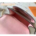 Louis Vuitton LV Women Mylockme Chain Bag Beige Soft Grained Calfskin Turn Lock - Image 9