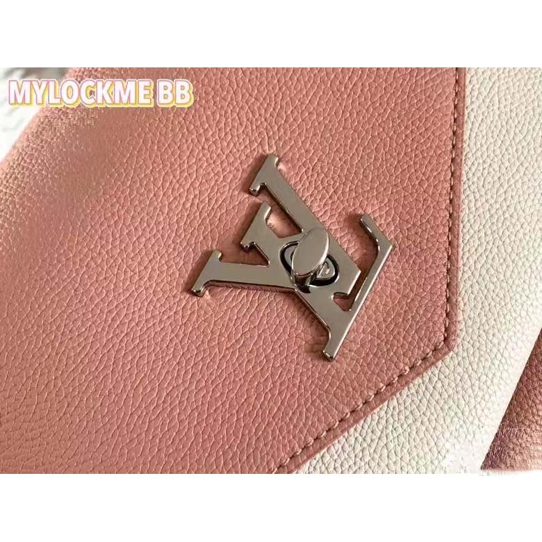 Louis Vuitton MyLockMe Chain Bag (Chataigne), Luxury, Bags & Wallets on  Carousell