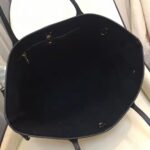 Louis Vuitton LV Women Neverfull MM Tote Crème Beige Grained Cowhide Leather - Image 9