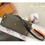 Louis Vuitton LV Women On My Side MM Green Twist Calfskin Monogram Canvas - immagine 6