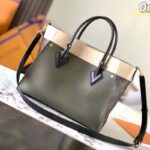 Louis Vuitton LV Women On My Side MM Green Twist Calfskin Monogram Canvas - immagine 3