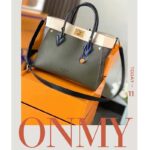 Louis Vuitton LV Women On My Side MM Green Twist Calfskin Monogram Canvas - immagine 2