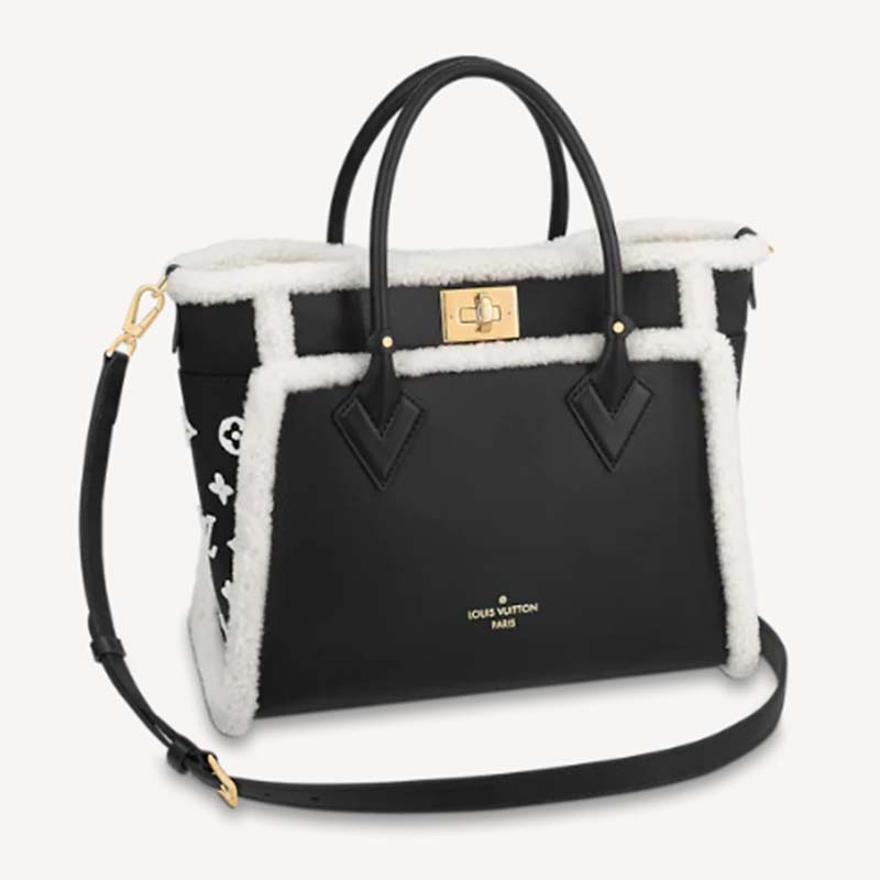 Louis Vuitton On My Side MM - Black Handle Bags, Handbags - LOU561481