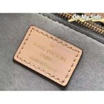 Louis Vuitton LV Women On My Side MM Tote Greige Calfskin Monogram Canvas - Image 11