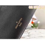 Louis Vuitton LV Women On My Side PM Handbag Black Monogram Coated Canvas Calf - Image 11