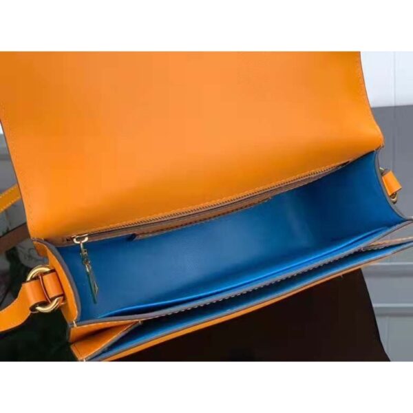 Louis Vuitton LV Women Pont 9 Soft PM Handbag Yellow Grained Calfskin Cowhide (2)