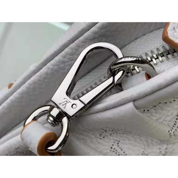 Louis Vuitton LV Women Scala Mini Pouch Gris Souris Mahina Perforated Calf Leather (10)