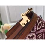 Louis Vuitton LV Women Since 1854 Dauphine Mini Handbag Monogram Flowers Cowhide - Image 7