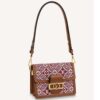 Louis Vuitton LV Women Since 1854 Dauphine Mini Handbag Monogram Flowers Cowhide