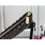 Louis Vuitton LV Women Since 1854 Neverfull MM Tote Black Monogram Flowers Canvas - immagine 7