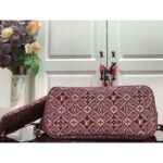 Louis Vuitton LV Women Since 1854 Neverfull MM Tote Red Monogram Flowers Canvas - Imagen 8