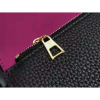 Louis Vuitton LV Women Twist One Handle BB Handbag Black Taurillon Cowhide (8)