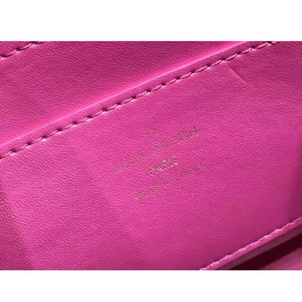 Louis Vuitton LV Women Twist One Handle BB Handbag Black Taurillon Cowhide (3)