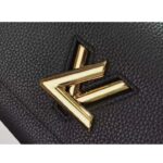 Louis Vuitton LV Women Twist One Handle BB Handbag Black Taurillon Cowhide – Bild 7