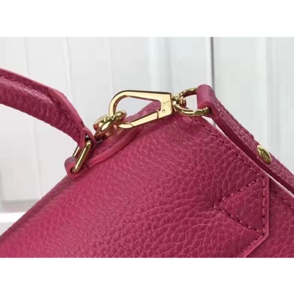 Louis Vuitton LV Women Twist One Handle BB Handbag Dragon Fruit Pink Taurillon (10)