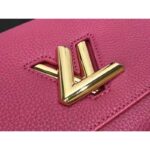 Louis Vuitton LV Women Twist One Handle BB Handbag Dragon Fruit Pink Taurillon – Image 6