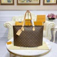 Louis Vuitton Unisex All-In MM Travel Bag Brown Monogram Coated Canvas (1)